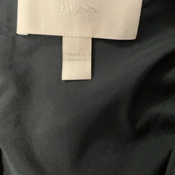 NWOT HUGO BOSS Dalesana Sheath Dress In Dark Green. Size 2 - Picture 3 of 6